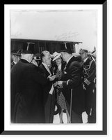 Anastasio Somoza, President of Nicaragua, talking to George Creel at the Golden Gate Exposition, Vintage Print