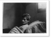 Guiseppi Uggesti, an Italian soldier in 223rd Infantry, who was in an Austrian Prison Camp at Milowitz, and is now confined to bed with tuberculosis Classic, Antique Wall Art