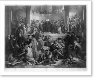 Historic Framed Print, Das Zeitalter der Reformation,  17-7/8" x 21-7/8"