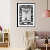 Miscellaneous advertising matter relating to the printing trades, mainly of German origin, about 1880-1920 - 7, Vintage Poster