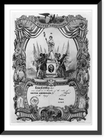 United Americans of the state of New York.designed & litho'd. in colors by Charles Parsons ; printed by G. & W. Endicott, Antique Wall Art