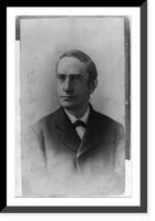 Historic Framed Print, [Henry Billings Brown, half-length portrait, facing left],  17-7/8" x 21-7/8"
