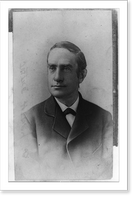 Historic Framed Print, [Henry Billings Brown, half-length portrait, facing left],  17-7/8" x 21-7/8"