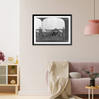 Class in wireless - National Service Camp for Girls, Washington, D.C. outdoor class, Antique Wall Art