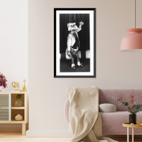 Mr. Bluster, Antique Wall Art