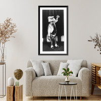 Mr. Bluster, Antique Wall Art
