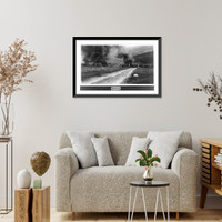 Historic Framed Print, [U.S. troops in training on Italian front: smoke screen],  17-7/8" x 21-7/8"