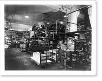 Printing presses of Webb Publishing Co., St. Paul(?), Minn, Antique Wall Art