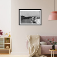 Hermann G&ouml;ring waving to crowds from boat Carin II on the way through the Dortmund-Ems Canal, Antique Poster