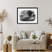 Historic Framed Print, [French naval expedition to the Indo-Chinese archipelago: Port of Napa],  17-7/8" x 21-7/8"