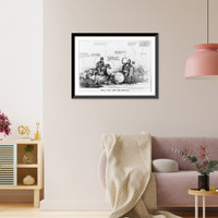 Full tilt for the Capitol, Vintage Print
