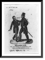 Shylock's year, or 1840 with no bankrupt law, Antique Poster