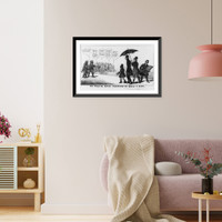 The would-be mayor preparing to quell a riot, Vintage Print