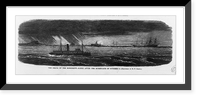 The delta of the Mississippi: Scene after the hurricane of October 5, Vintage Print