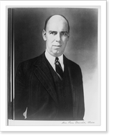 Historic Framed Print, [Owen Brewster, half-length portrait, standing, facing right],  17-7/8" x 21-7/8"