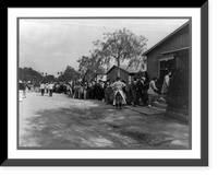 Historic Framed Print, Santa Anita reception center, Arcadia, Calif., Apr.,  17-7/8" x 21-7/8"