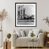 Treasury Building, from stereo in Smithsonian Institution, Historic Print