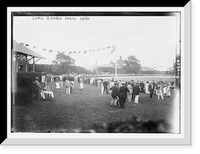 Historic Framed Print, Horse Show - Long Branch - 2,  17-7/8" x 21-7/8"