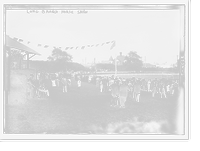 Historic Framed Print, Horse Show - Long Branch - 2,  17-7/8" x 21-7/8"