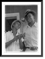 Ernest and Paul, Jennings, Louisiana - 2, Historic Print