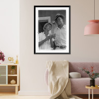 Ernest and Paul, Jennings, Louisiana - 2, Historic Print