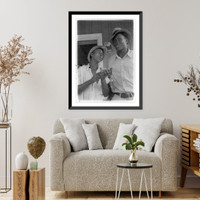 Ernest and Paul, Jennings, Louisiana - 2, Historic Print