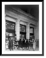 Historic Framed Print, [Souvenir shop in Union Station, Washington, D.C.],  17-7/8" x 21-7/8"