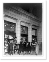 Historic Framed Print, [Souvenir shop in Union Station, Washington, D.C.],  17-7/8" x 21-7/8"