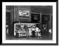 Magazine stand in Union Station, Washington, D.C, Antique Wall Art