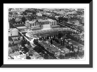 Historic Framed Print, Central High School, showing stadium, Washington, D.C.,  17-7/8" x 21-7/8"