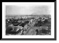 Historic Framed Print, Key West harbor,  17-7/8" x 21-7/8"
