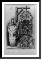 John Brown exhibiting his hangman, Antique Wall Art