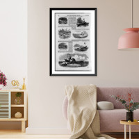 The terrible sufferings of Grant, Tice, Dawson and others, Antique Wall Art