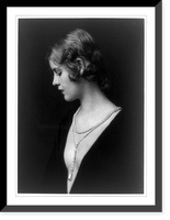 Vintage Portrait - Cala Eric, Ziegfeld girl, half-length portrait