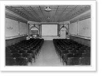 Historic Framed Print, [Entrances of moving picture theaters, no. 10, Normal Theatre, 6850 Halstead Street, Chicago. interior],  17-7/8" x 21-7/8"