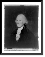 Historic Framed Print, [George Washington, half-length portrait, facing left],  17-7/8" x 21-7/8"