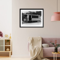 United States Railway Post Office car of the Capital Traction Company, Washington, D.C, Antique Poster