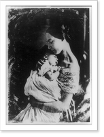 Historic Framed Print, Mother and child - 7,  17-7/8" x 21-7/8"
