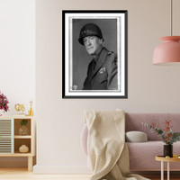 Lt. Gen. Courtney Hicks Hodges, half-length portrait, facing left, Historic Print