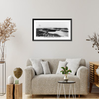 Historic Framed Print, East Potomac Park, the harbor of Washington, 1918,  17-7/8" x 21-7/8"