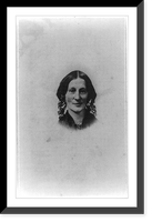 Myrtilla Miner, head-and-shoulders portrait, facing front, Antique Poster