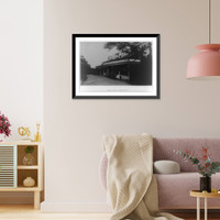 Historic Framed Print, North front of Normanstone"",  17-7/8" x 21-7/8"