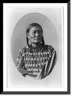 Va-How-A-Pah (Ear of Corn). Squaw of Lone Wolf, Antique Print