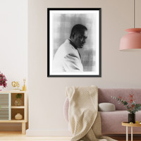 Historic Framed Print, [Portrait of Dean Dixon],  17-7/8" x 21-7/8"