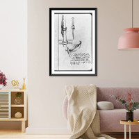 Ring & hook pulley with ropes to which back sail is attached when sails are down, Antique Wall Art