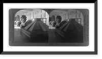 Colossal statues and architectural models of ancient Mexico, new national museum, Washington, D.C, Historic Print
