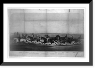 Celebrated American trotting horses.lith. W.H. Rease ; painted by R.A. Clarke, Vintage Print