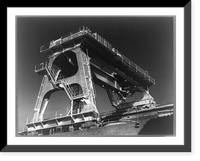 Wheeler Dam, Ala. 1935-40(?). The traveling gantry crane, capable of lifting the heaviest piece of equipment in a generating unit Classic, Vintage Poster