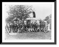 South lawn, U.S. Naval Observatory, Spring 1874. Transit of Venus teams, Vintage Poster