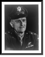 Historic Framed Print, [Carl Spaatz, head-and-shoulders portrait, facing slightly right, in uniform],  17-7/8" x 21-7/8"